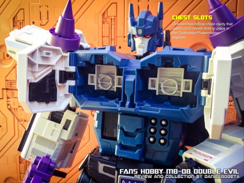Fans Hobby MB 08 Double Evil Review Of Unofficial D 307 Overlord By Danielgogeta  (28 of 42)
